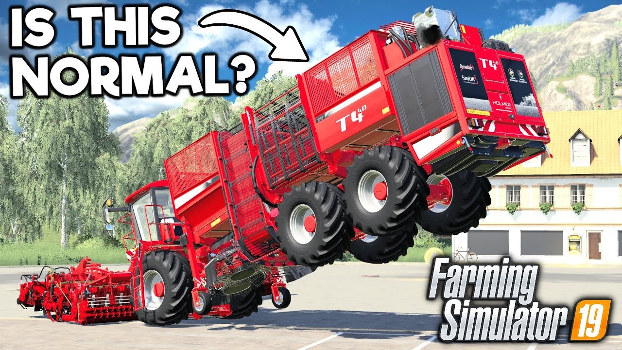 IS THIS NORMAL? - Let's Play Farming Simulator 19 | Episode 58