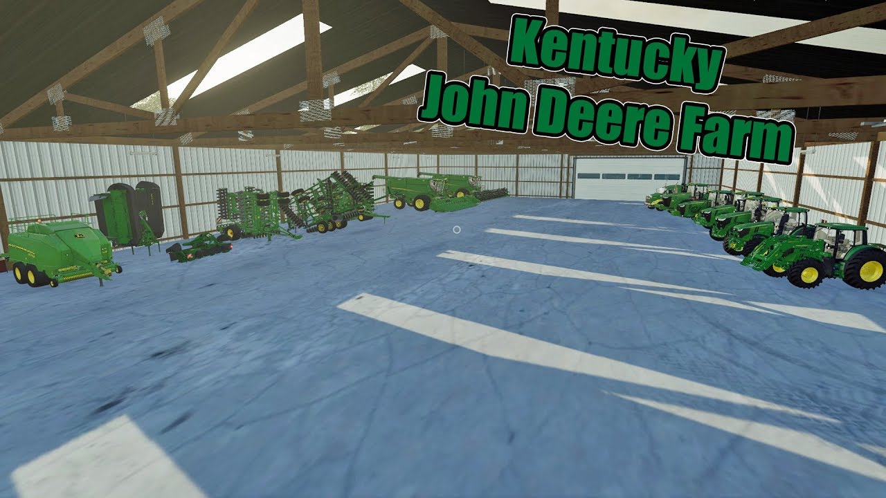 Kentucky John Deere Farm Build - FS19