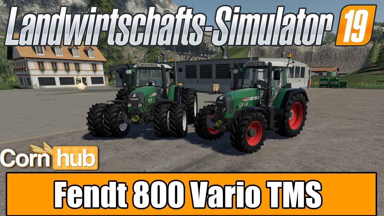 LS19 Modvorstellung - Fendt 800 Vario TMS - Farming Simulator 19 Mods