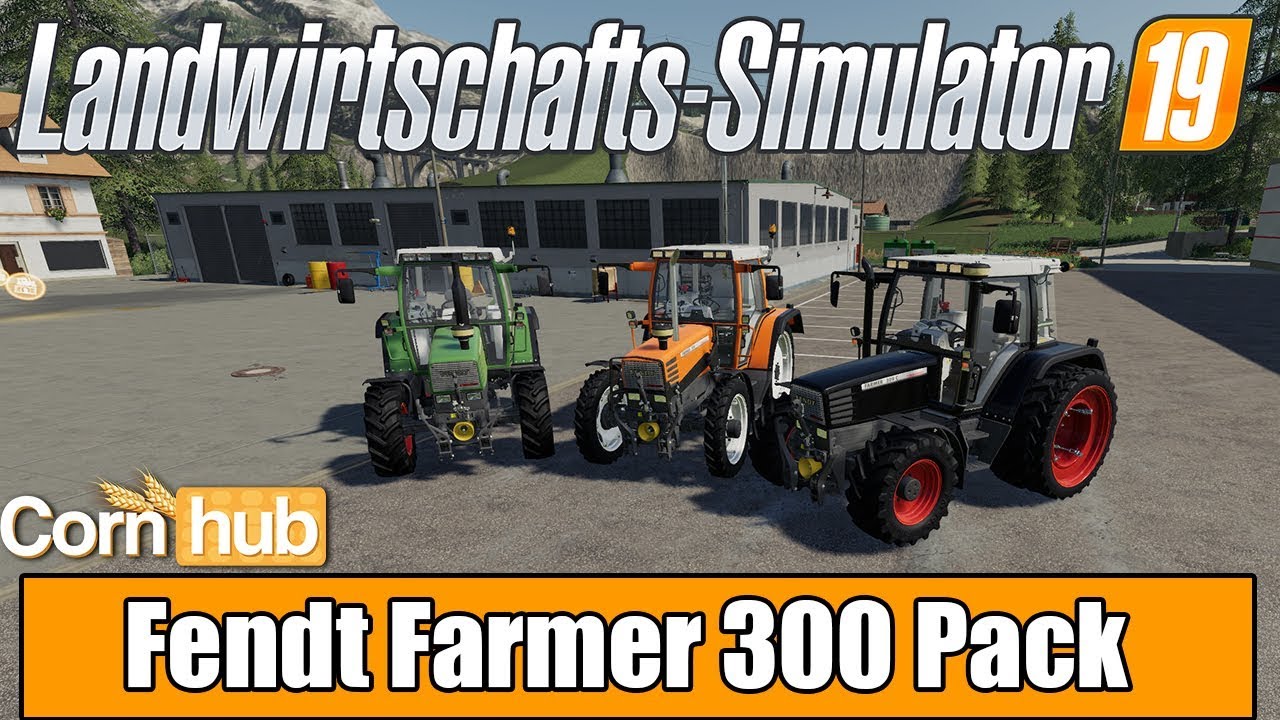 LS19 Modvorstellung - Fendt Farmer 300 Pack - Farming Simulator 19 Mods
