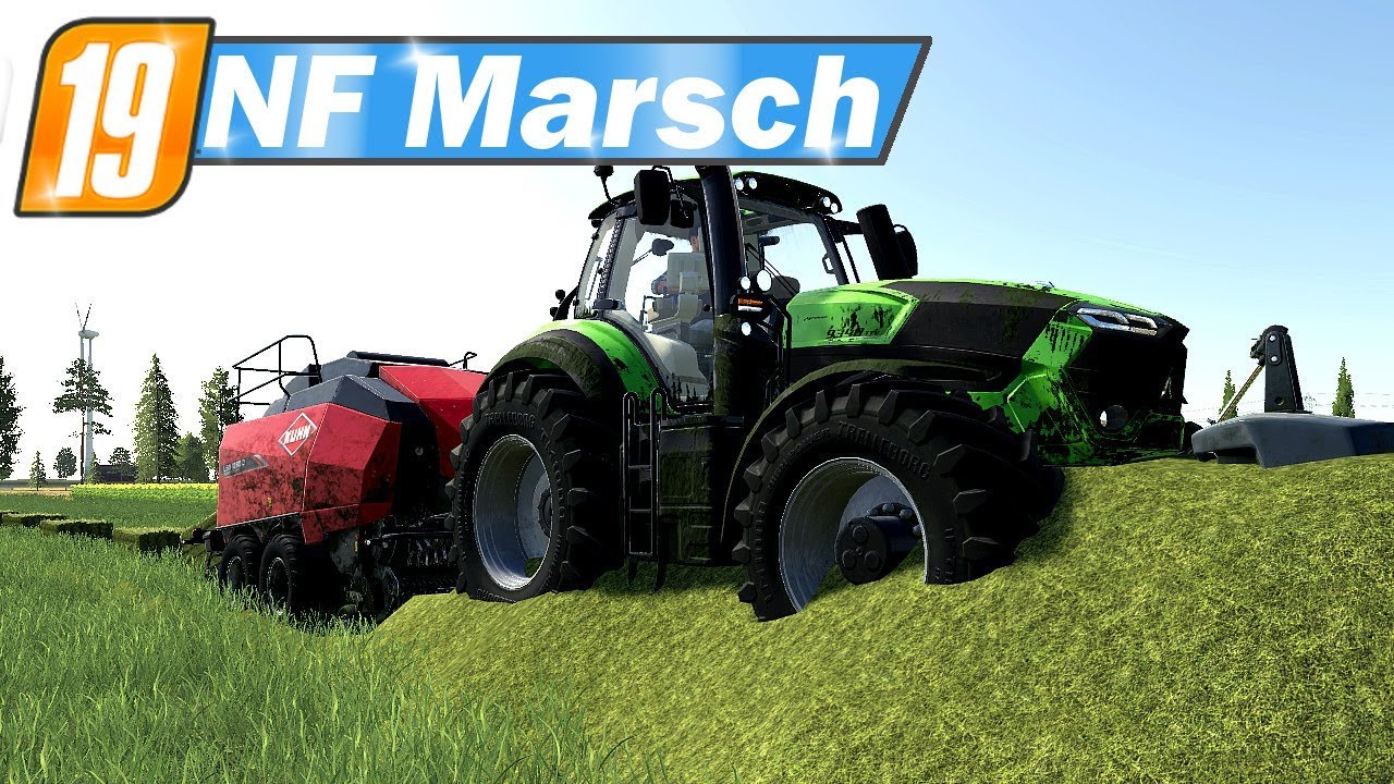 LS19 NF Marsch #54 - Ballenpressen auf unkonventionell | Farming Simulator 19