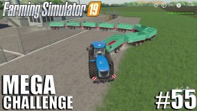 MEGA Equipment Challenge | Timelapse #55 | Farming Simulator 19
