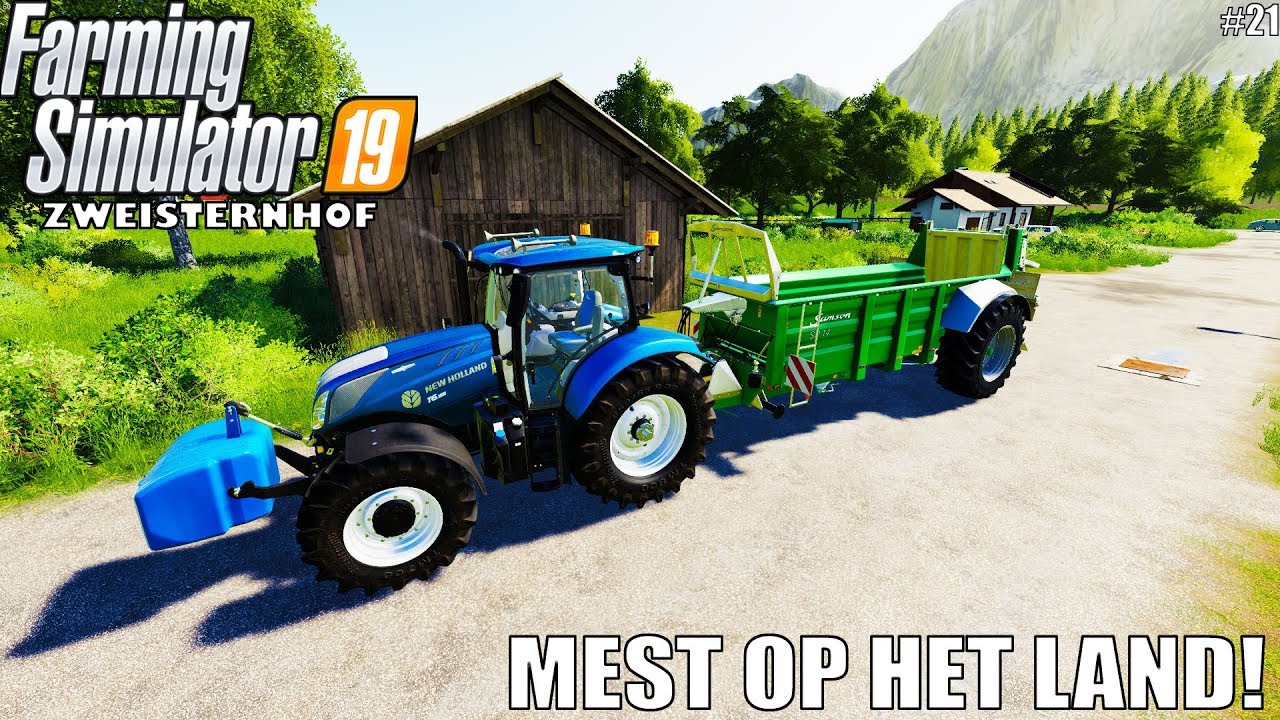 'MEST OP HET LAND!' Farming Simulator 19 Zweisternhof #21