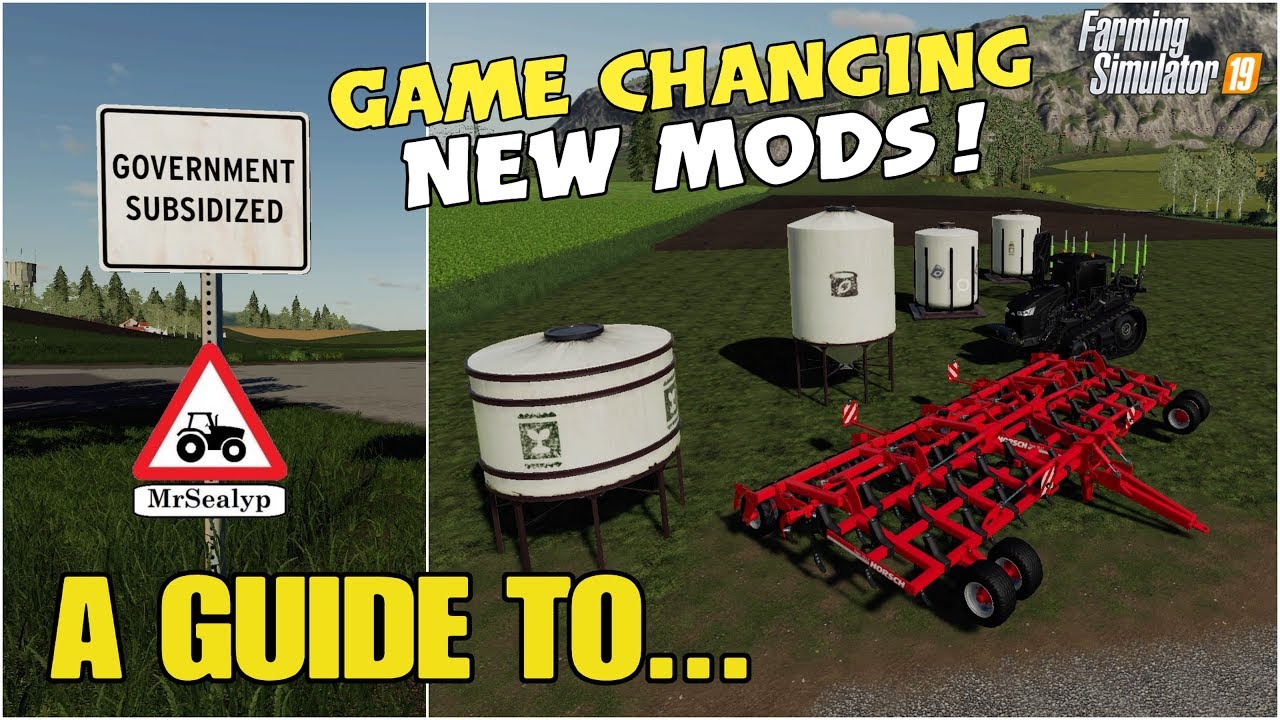 A Guide to... Game Changing NEW MODS! 31st January, Farming Simulator 19, PS4, Assistance!