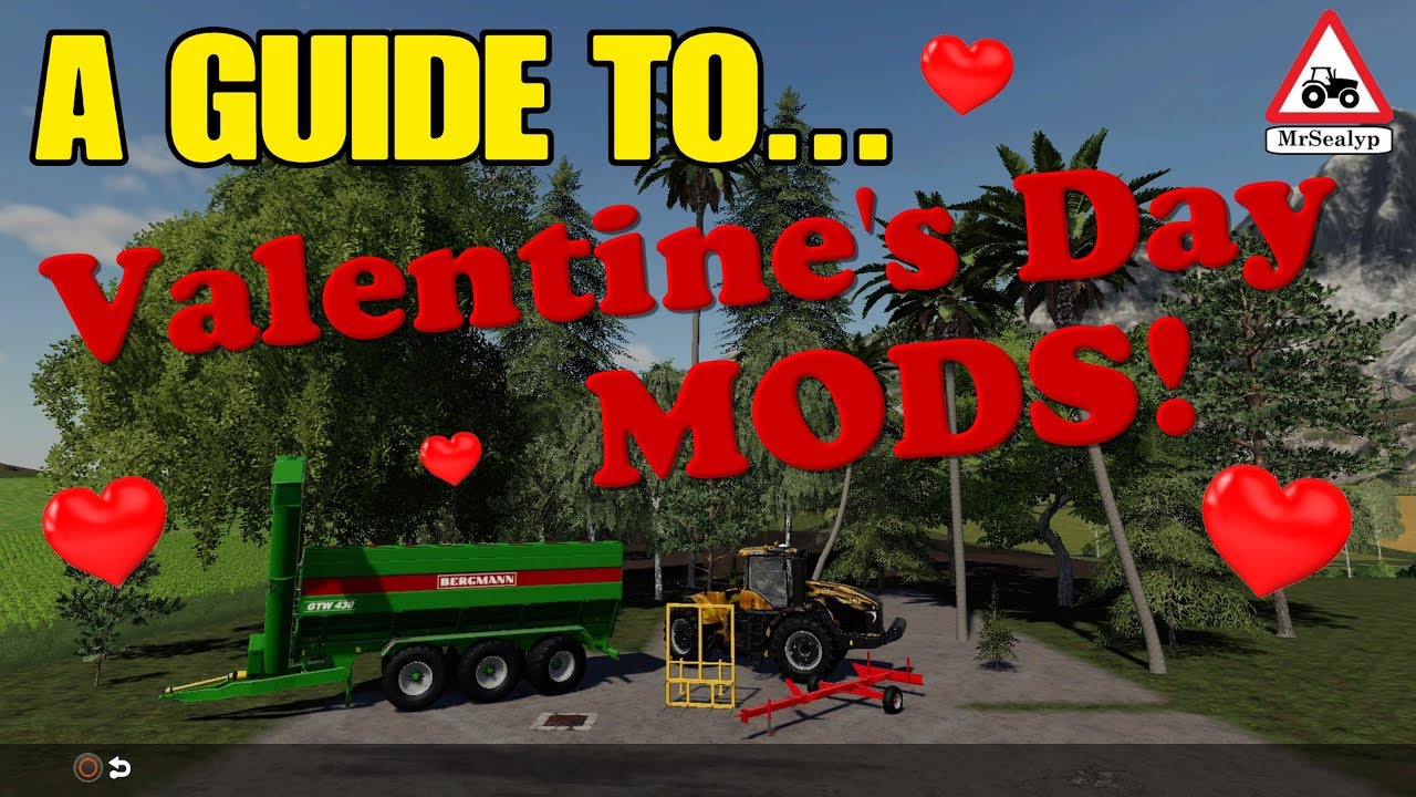 A Guide to... Valentine's Day MODS! 14th February. Farming Simulator 19, PS4, Assistance!