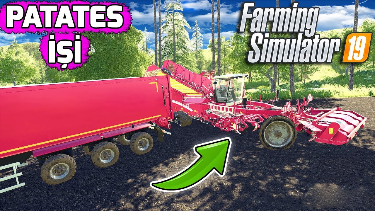 FARMING SIMULATOR 19 // PATATES İŞİNDEYİZ !! #20