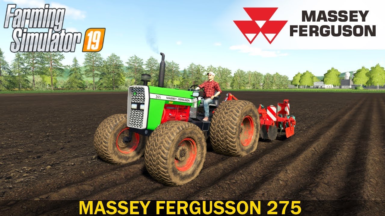 Farming Simulator 19 - MASSEY FERGUSSON 275 TRACTOR