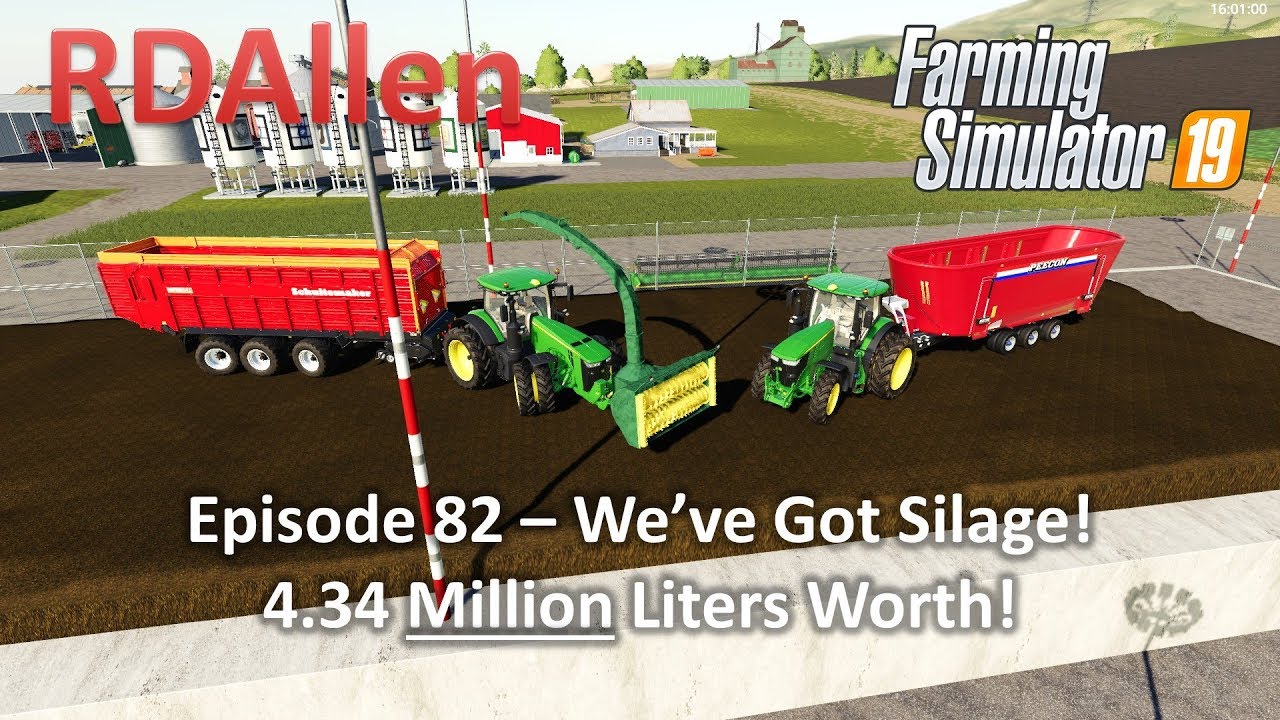 Farming Simulator 19 Ravenport E82 - We've Got Silage!