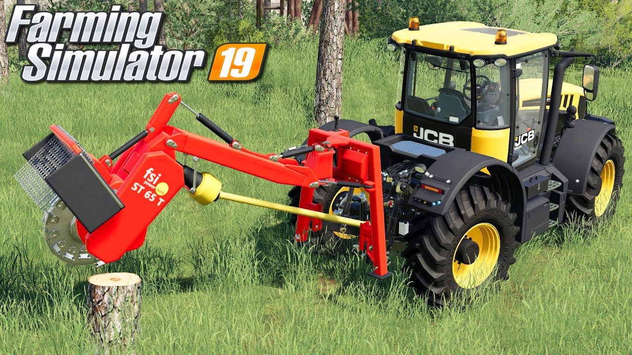 Karczowanie pni - Farming Simulator 19 | #31