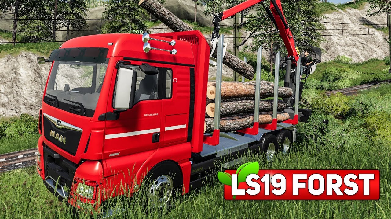 LS19 FORST #1: Baumfällarbeiten an der Bahnstrecke | LANDWIRTSCHAFTS SIMULATOR 2019