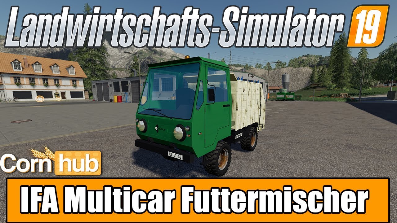 LS19 Modvorstellung - IFA Multicar Futtermischer - Farming Simulator 19 Mods