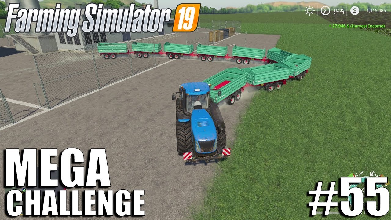 MEGA Equipment Challenge | Timelapse #55 | Farming Simulator 19
