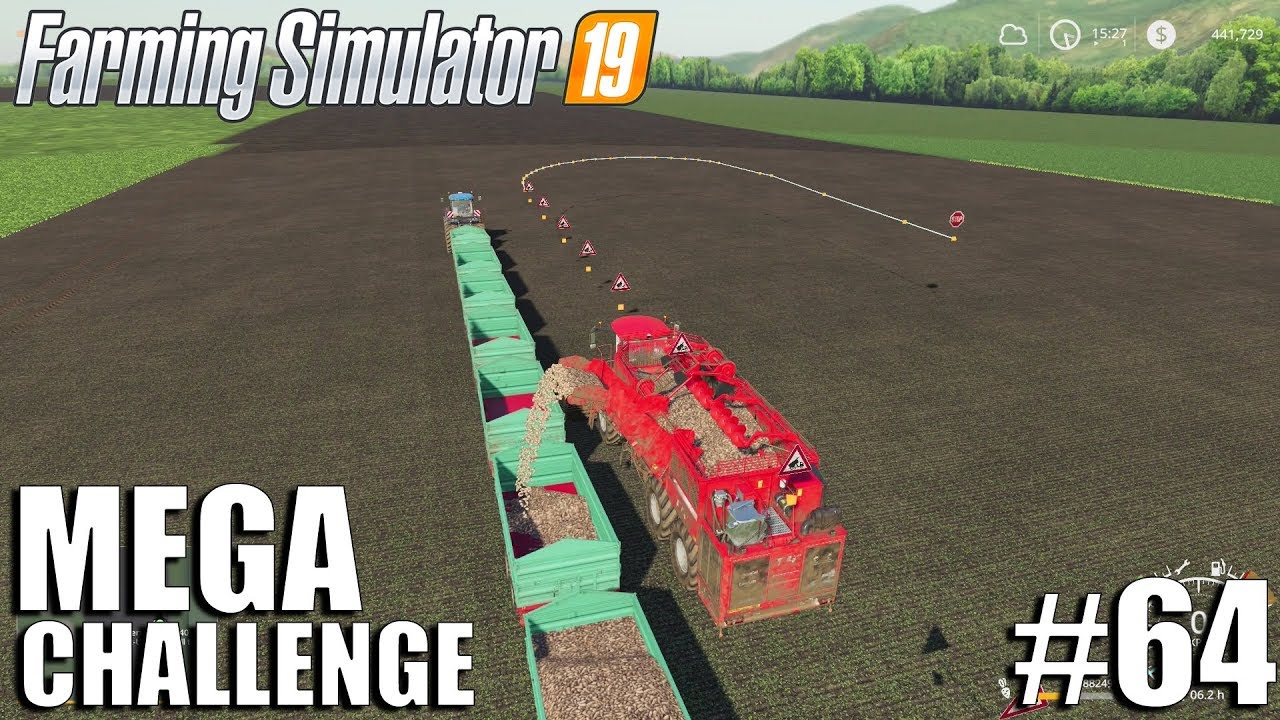 MEGA Equipment Challenge | Timelapse #64 | Farming Simulator 19