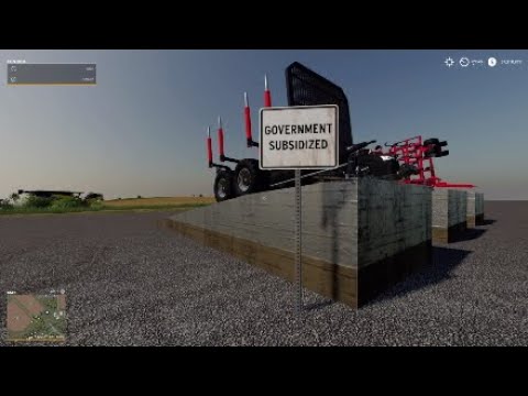 Mods #17 - FS19 - PS4 - Oh my, PLACEABLE REFILL TANKS and Government Subsidy.....WOW!!!