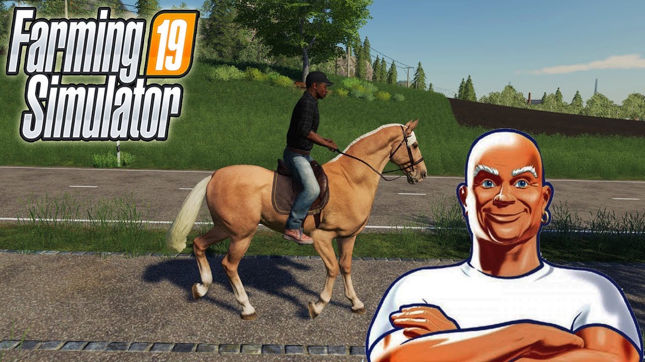 ПОМОЩНИК ДЛЯ ВЫГУЛА ЛОШАДЕЙ В FARMING SIMULATOR 19