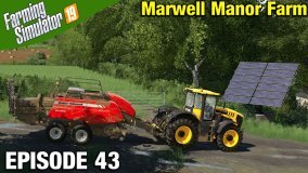 BUYING SOLAR PANELS Farming Simulator 19 Timelapse - Marwell Manor Farm FS19 Episode 43