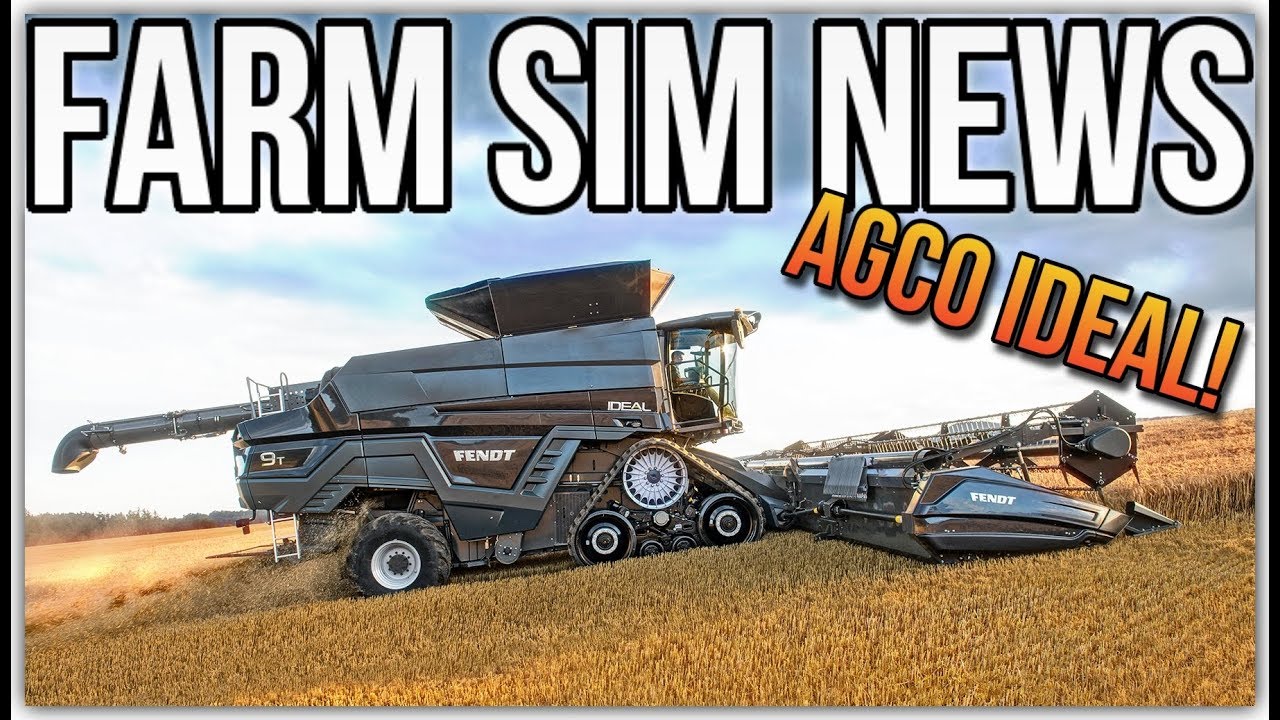 FARM SIM NEWS! | AGCO Ideal Back In Testing! FS19