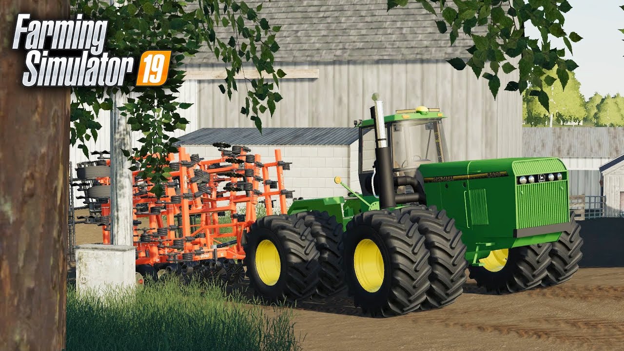 FS19- 400HP BIG GREEN MEAN MACHINE! WELCOME TO THE FARM - JD 8970