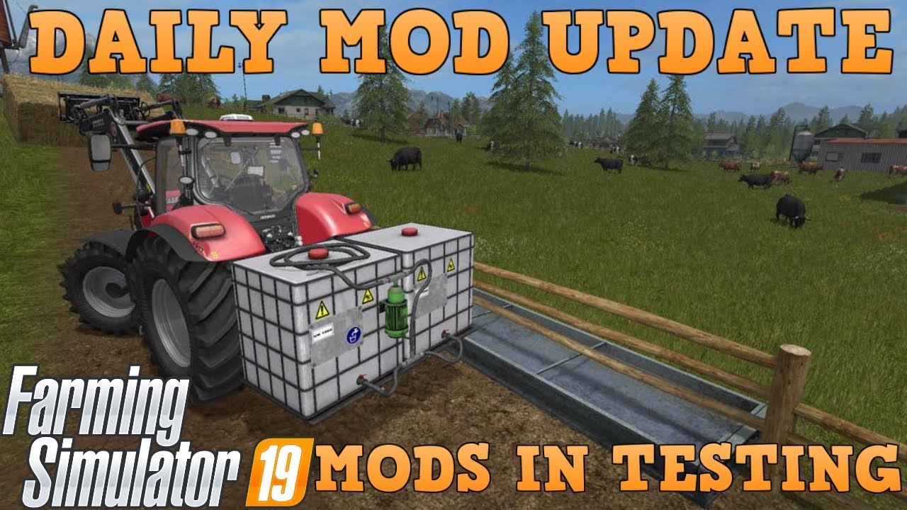 Farming Simulator 19 NEW Mods In Testing March 7