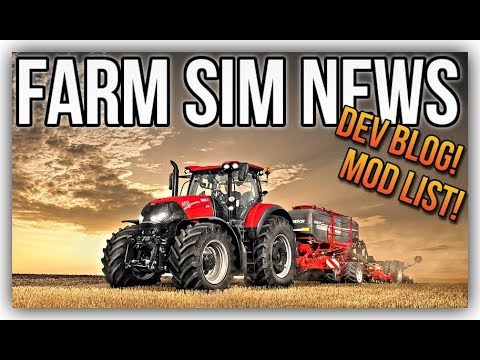 FARM SIM NEWS! | Mods In Testing & New Dev Blog For FS19 Anderson DLC Info