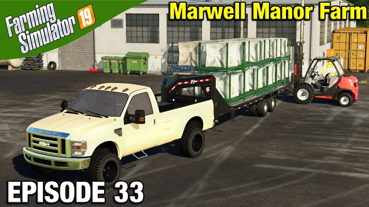 HAULING SEED BAGS Farming Simulator 19 Timelapse - Marwell Manor Farm FS19 Episode 33