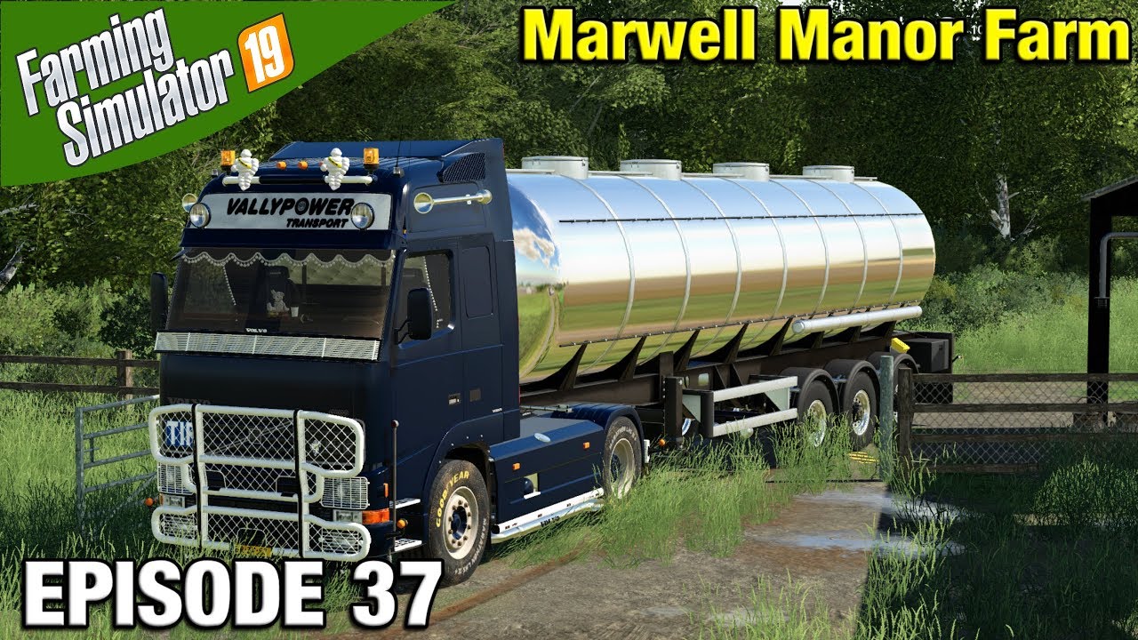 LOADING THE MILK TANKER Farming Simulator 19 Timelapse - Marwell Manor Farm FS19 Episode 37