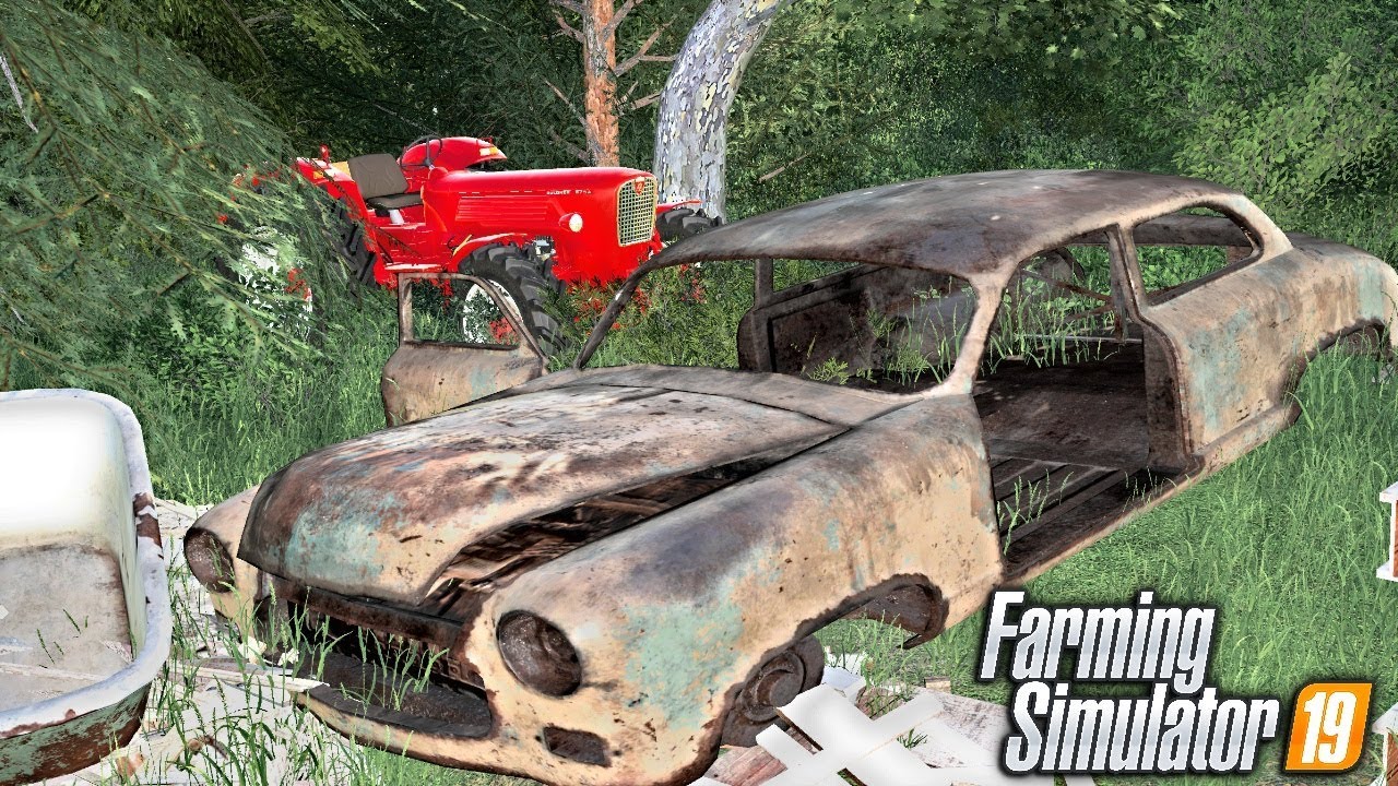LOST TRACTOR FOUND IN THE SCRAP | Farming Simulator 19 - Episode 16