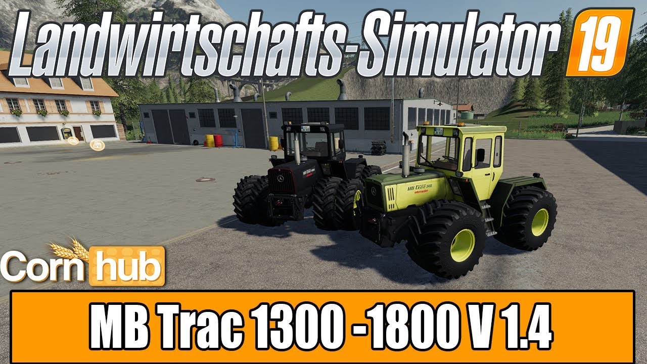 LS19 Modvorstellung - MB Trac 1300 - 1800 V 1.4 - Farming Simulator 19 Mods