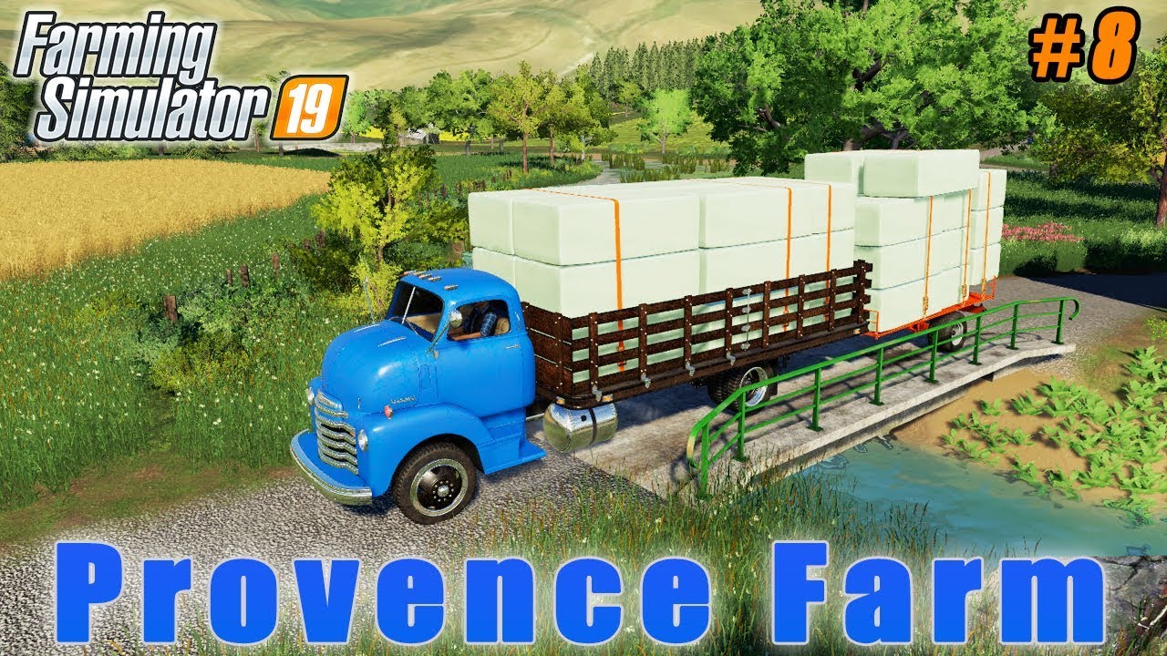 Making and selling silage bales  | Farmer weekdays in Provence | FS 19 | Timelapse #08