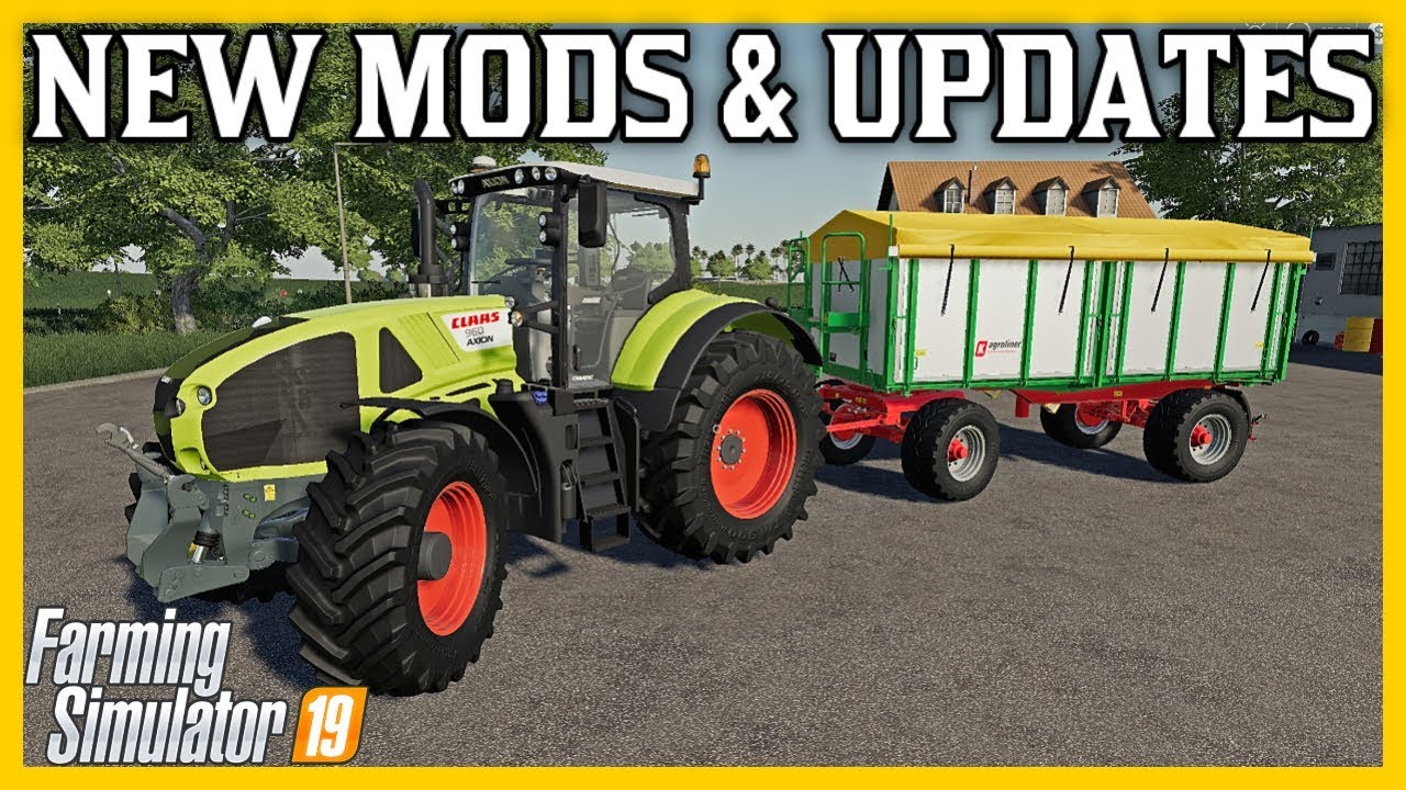 NEW MODS FOR CONSOLE AND PC! | Farming Simulator 19
