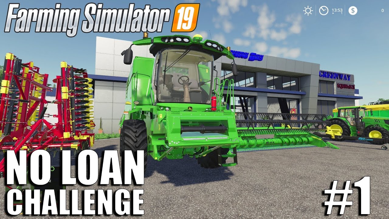 NO LOAN Challenge | Timelapse #1 | Farming Simulator 19