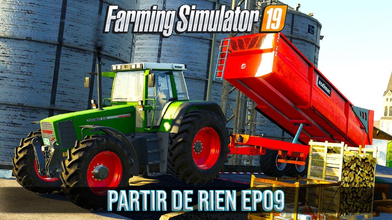 PARTIR DE RIEN 3 #09 | Remplir les silos ! (Farming Simulator 19)