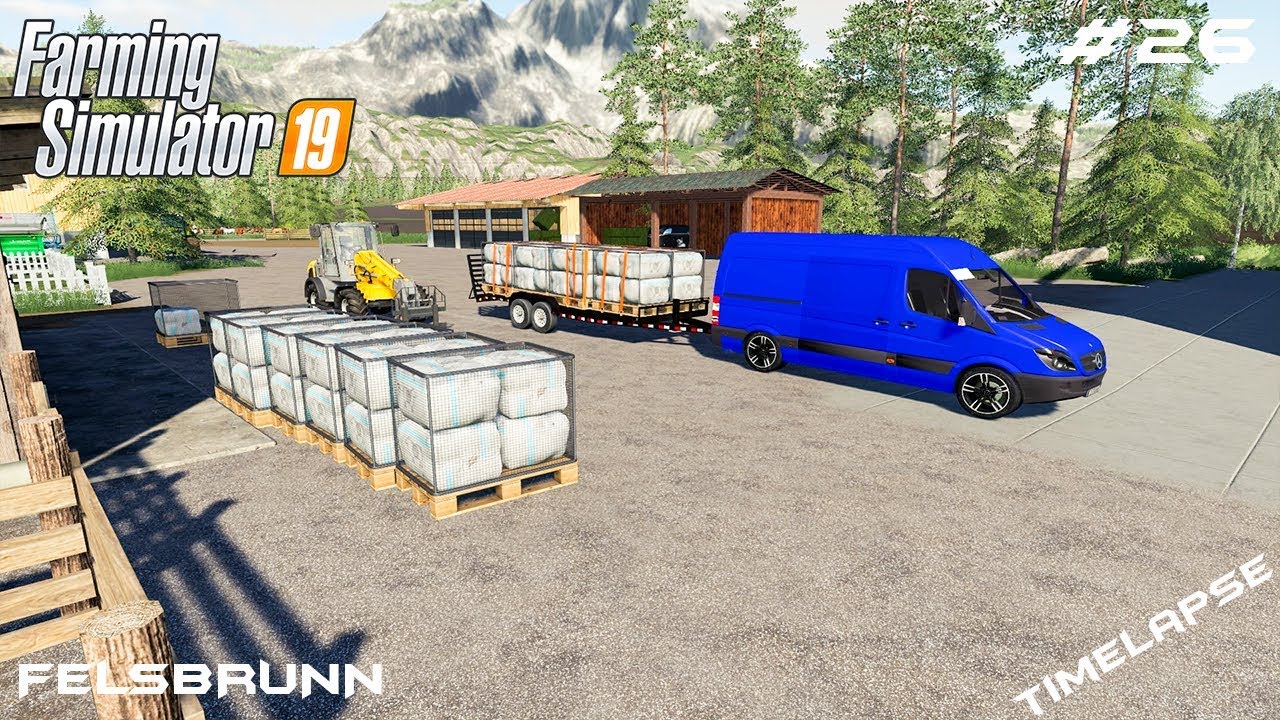 Selling wool,eggs and feeding animals | Animals on Felsburnn | Farming Simulator 19 | Episode 26