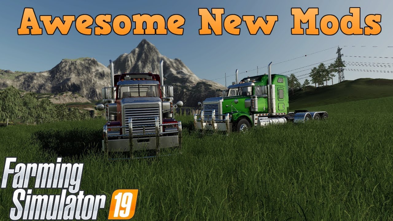 AWESOME NEW TRUCK PLUS NEW MODS | Farming Simulator 19