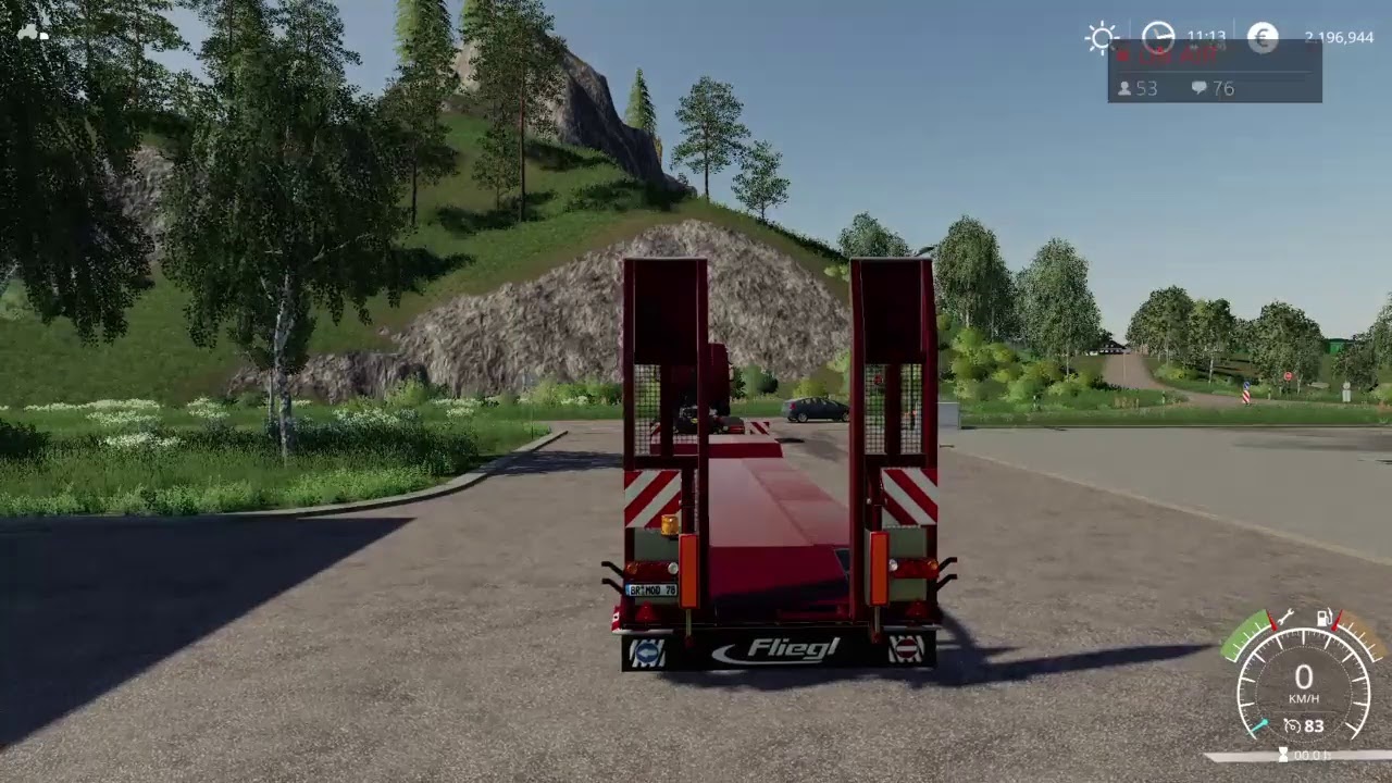 Fs19 ps4 old stream farm (nouveau mods )
