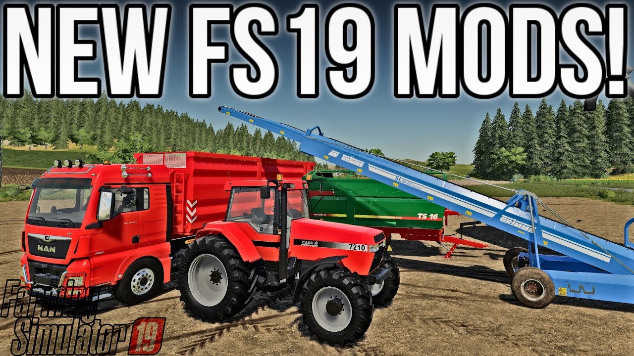 NEW MAN IT-RUNNER TRUCK + CASE 7200 UPDATE & MORE! | FS19 Mods