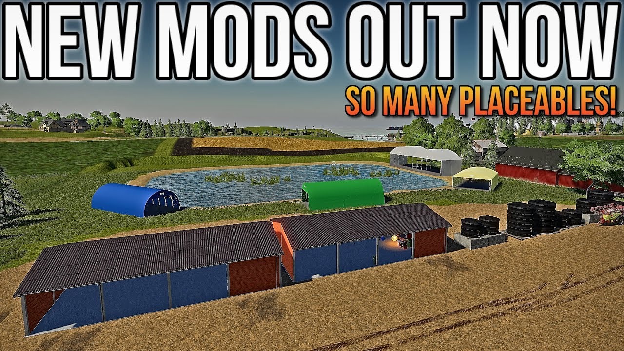 NEW MODS FOR FARMING SIMULATOR 19 + 2 UPDATES!