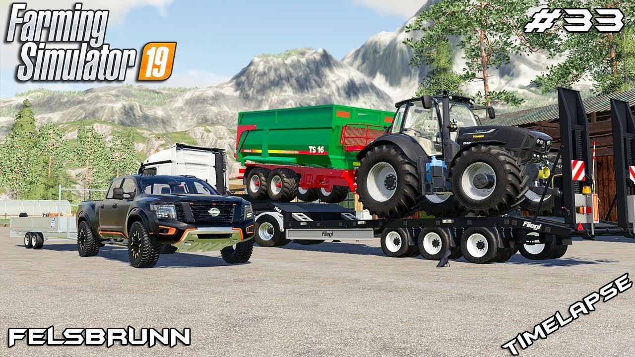 New equipment and feeding cows | Animals on Felsbrunn | Farming Simulator 19 | Episode 33