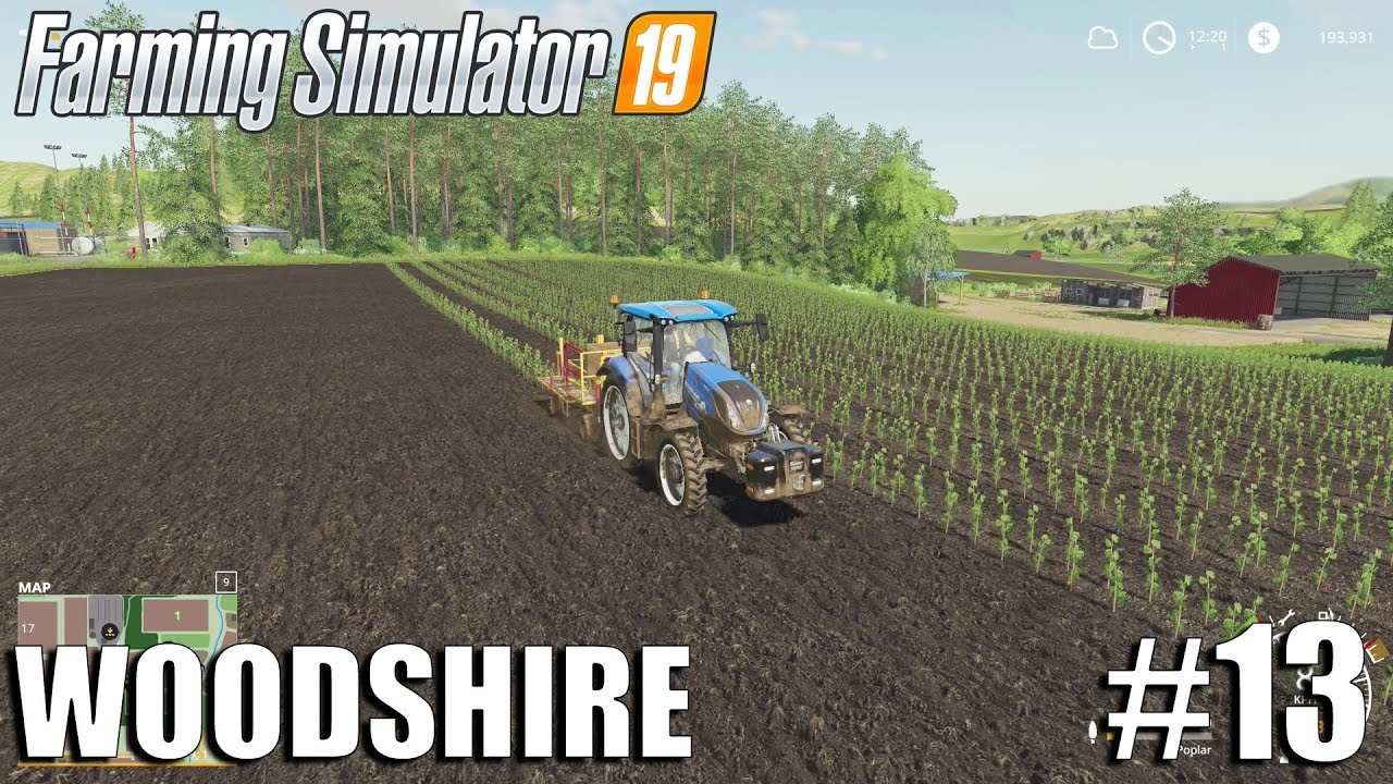 Poplar Seeding - Woodshire Timelapse #13 | Farming Simulator 19 Timelapse