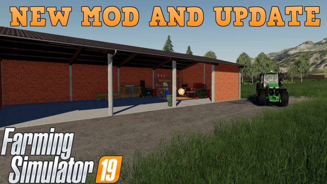 AWESOME NEW WORKSHOP PLUS NEW MODS | Farming Simulator 19