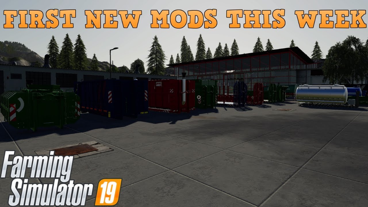 FIRST NEW MODS OF THE WEEK | Farming Simulator 19