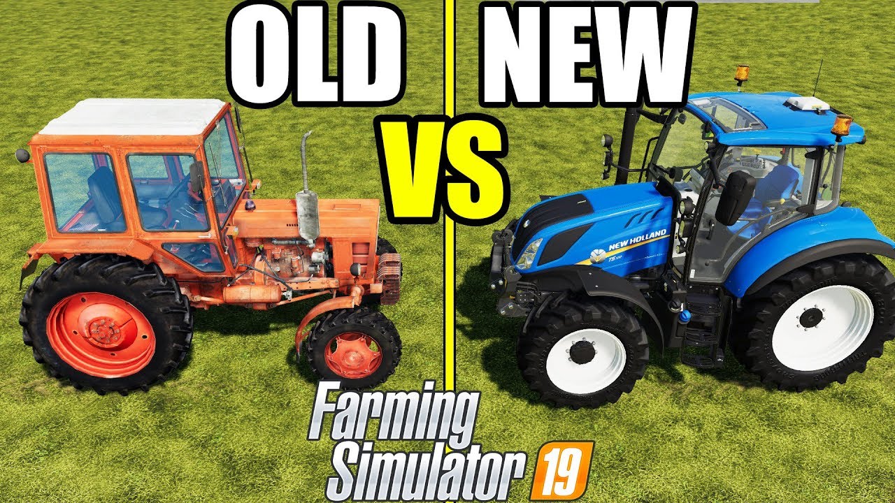 Farming Simulator 19 : OLD vs NEW |  Farm Technology Comparison