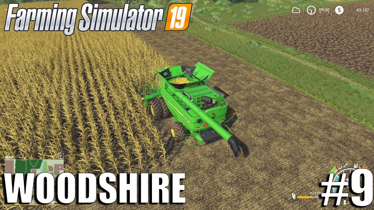 Harvesting The Pig Food - Woodshire Timelapse #9 | Farming Simulator 19 Timelapse