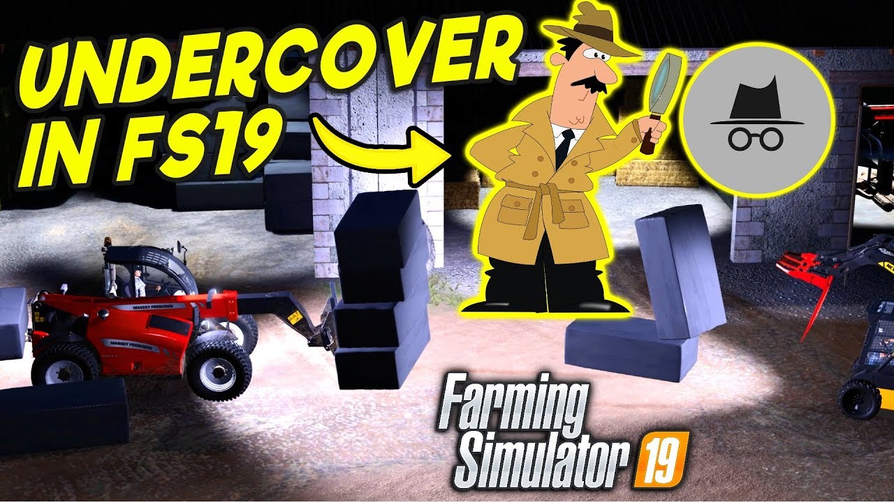 I GO UNDERCOVER IN A FARMING SIMULATOR 19 SERVER