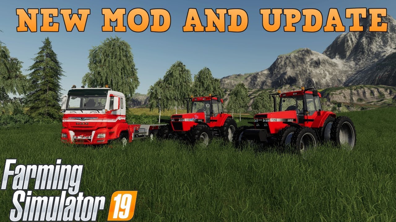 NEW CASE TRACTOR AND BIG MOD UPDATE | Farming Simulator 19