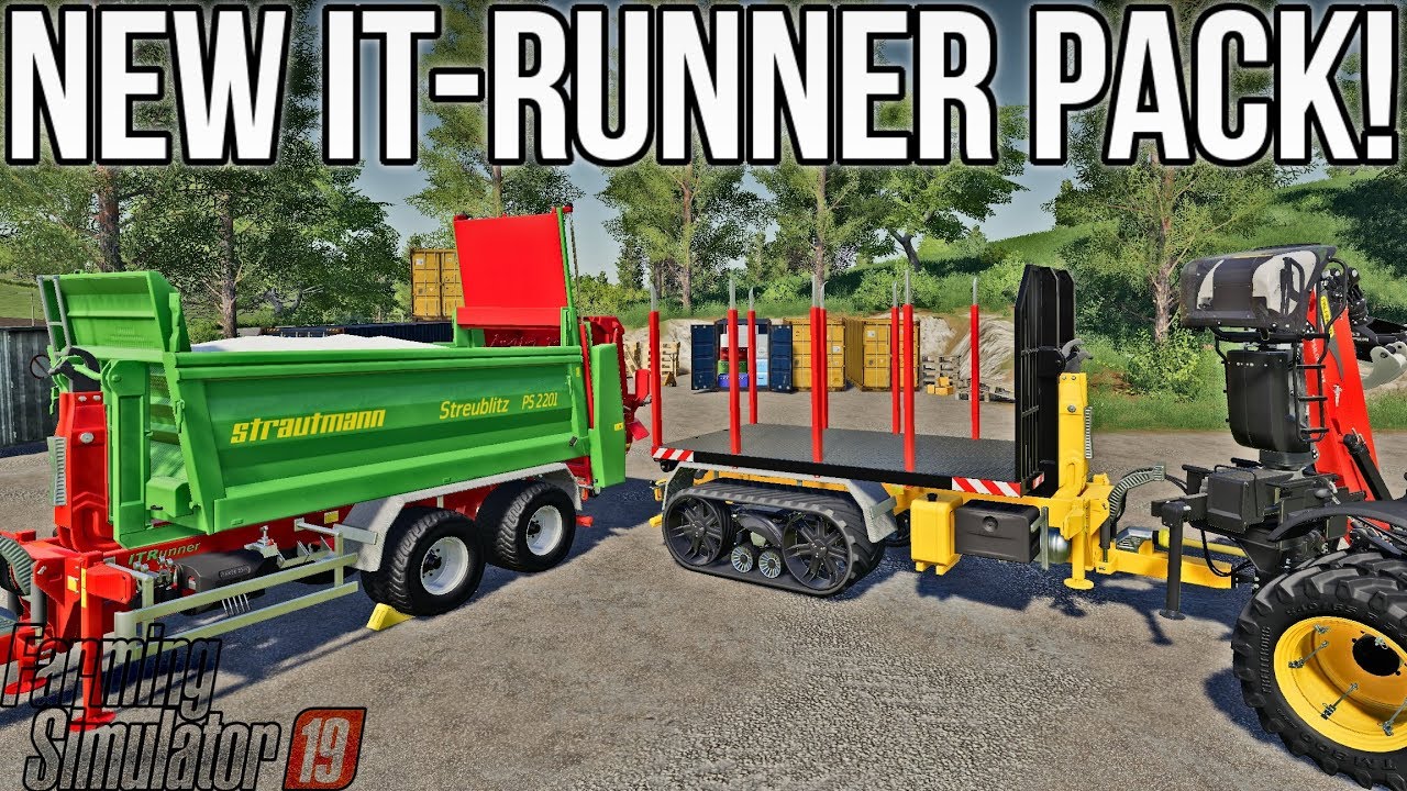 NEW IT RUNNER PACK! + Breakdown | New Mods For FS19!