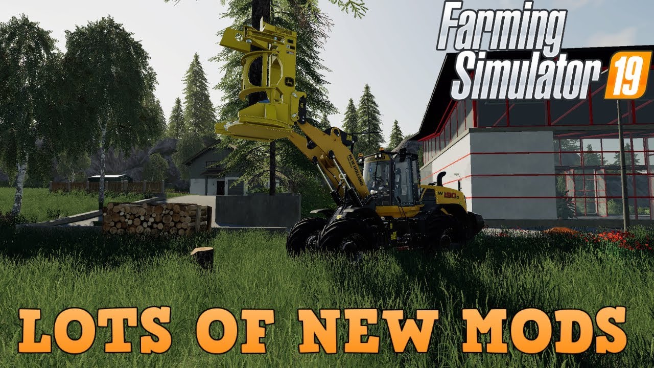 NEW JOHN DEERE MOD PLUS LOTS OF NEW MODS | Farming Simulator 19