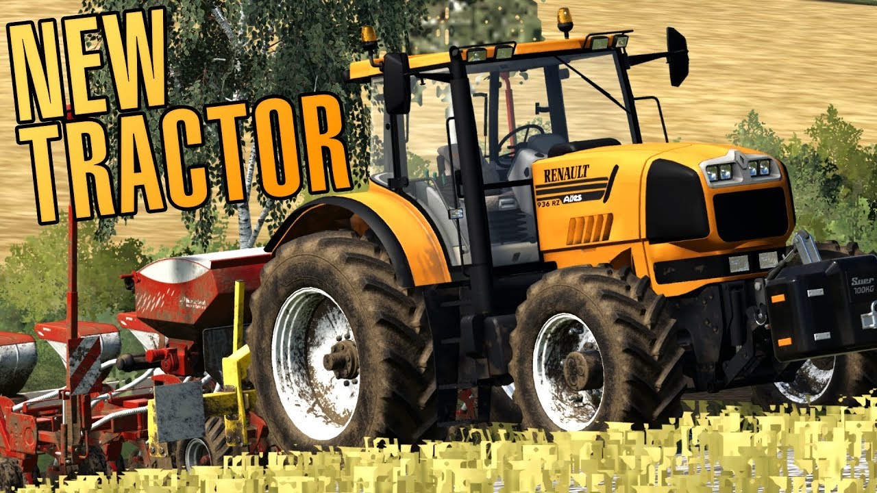 NEW TRACTOR JOINS THE FARM | Farming Simulator 19