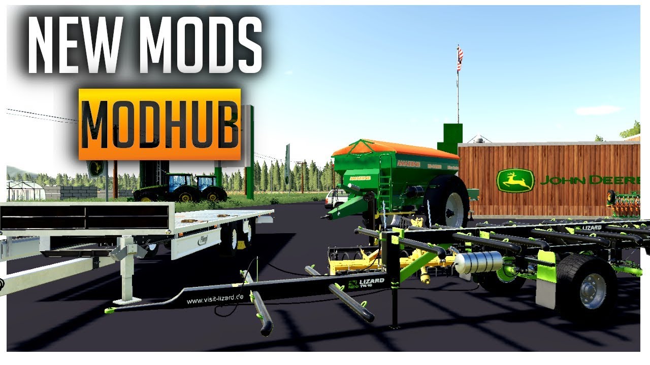 New ModHub Mods for Farming Simulator 19