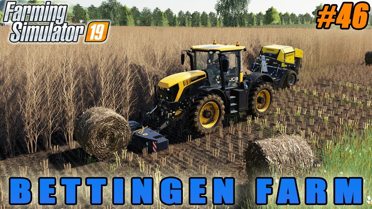 Sowing barley, selling wood chips bales  | Farming simulator 19 | Bettingen Farm | Timelapse #46